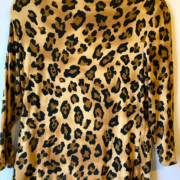 Ruby Rd Top Cheetah Print - Picture 2 of 4